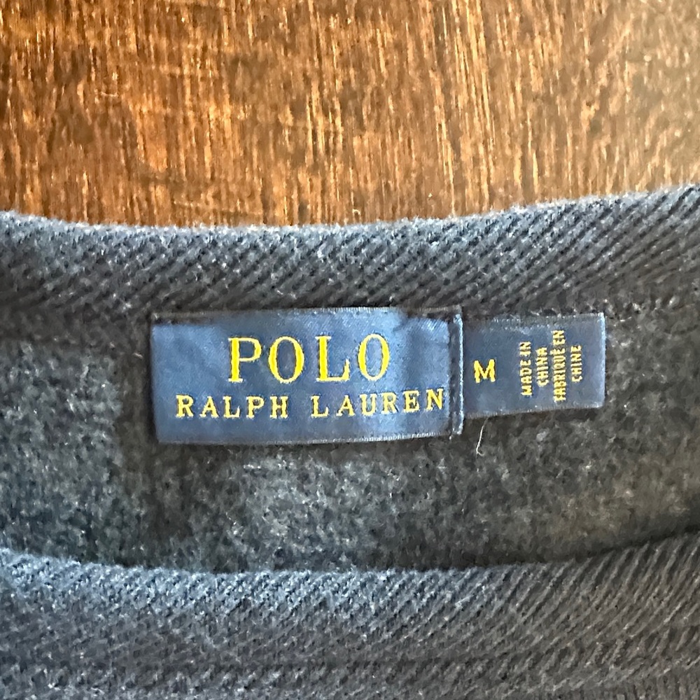Polo by Ralph Lauren Dark Navy Crewneck Sweater - Picture 2 of 2
